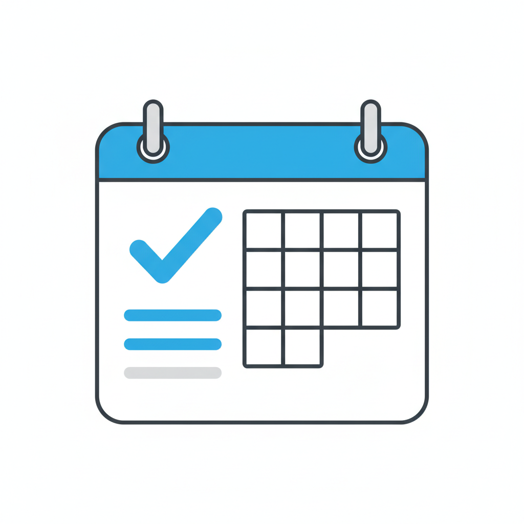 Appointment scheduling icon