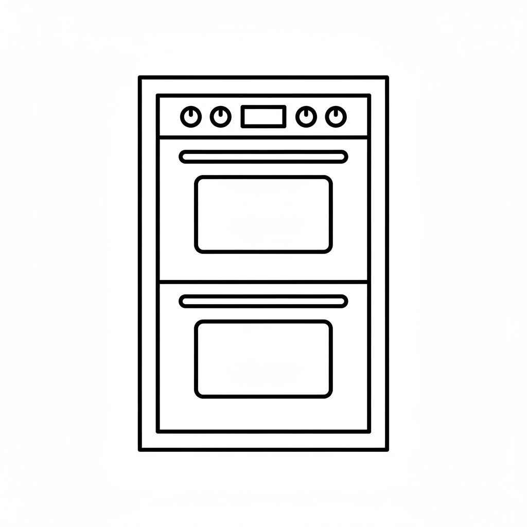 Double oven icon
